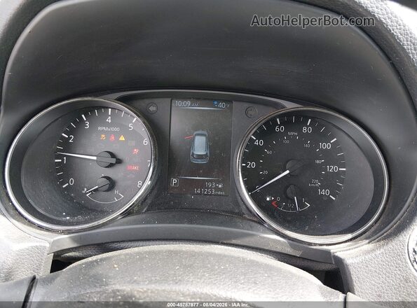 KNMAT2MT3HP534365 2017 NISSAN ROGUE Серый Вид задних сидений