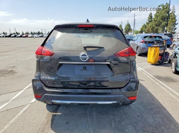 KNMAT2MT3HP564739 2017 NISSAN ROGUE Black Widok z tyłu