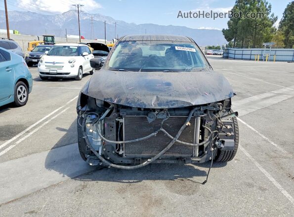 KNMAT2MT3HP564739 2017 NISSAN ROGUE Black Widok z przodu
