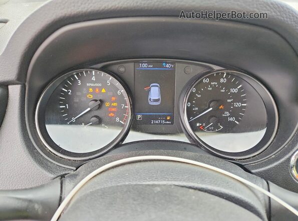 KNMAT2MT3JP504630 2018 NISSAN ROGUE Серый Вид щитка приборов