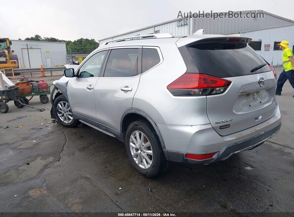 KNMAT2MT3JP532914 2018 NISSAN ROGUE Серебряный Задняя левая четверть