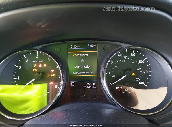 KNMAT2MT3JP538986 2018 NISSAN ROGUE Белый Вид задних сидений