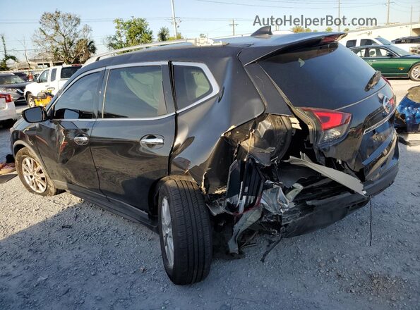 KNMAT2MT3JP546215 2018 NISSAN ROGUE Black უკანა მარცხენა
