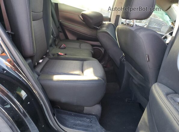 KNMAT2MT3JP546215 2018 NISSAN ROGUE Black უკანა სალონის ხედი