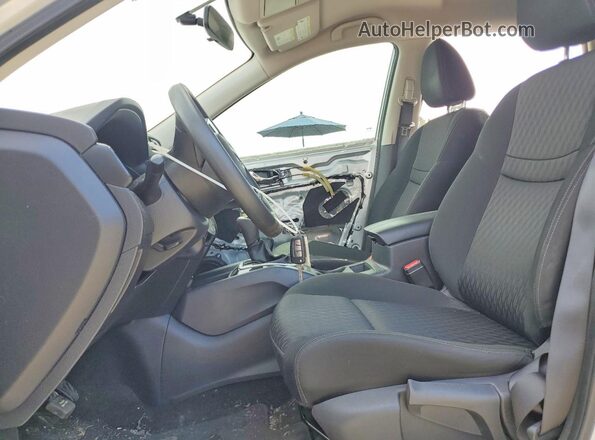 KNMAT2MT3JP556131 2018 NISSAN ROGUE Silver წინა სალონის ხედი