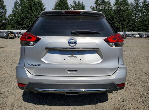 KNMAT2MT3JP556131 2018 NISSAN ROGUE Silver უკანა ხედი