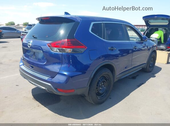 KNMAT2MT3JP622998 2018 NISSAN ROGUE Blue უკანა მარჯვენა