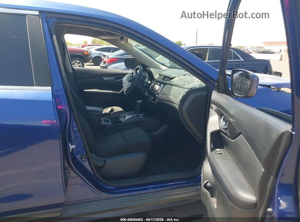 KNMAT2MT3JP622998 2018 NISSAN ROGUE Blue წინა სალონის ხედი