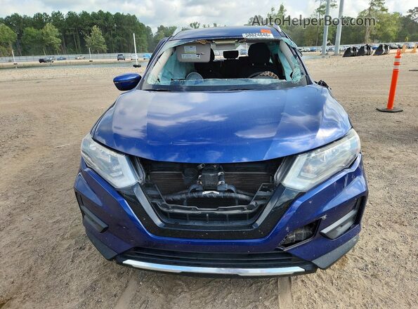 KNMAT2MT3KP538116 2019 NISSAN ROGUE Blue წინა ხედი