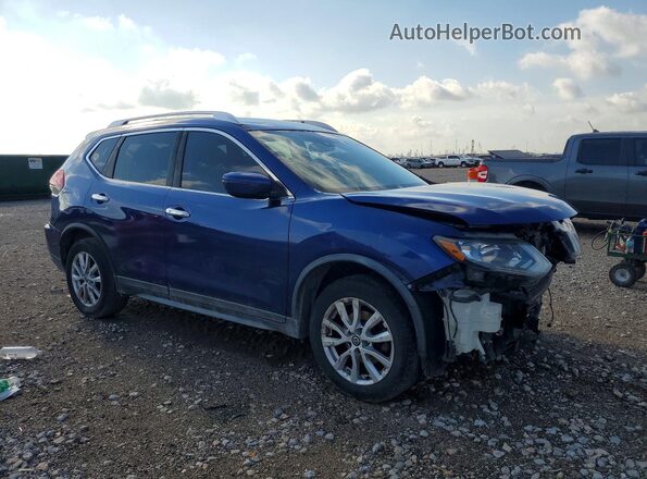 KNMAT2MT3LP501472 2020 NISSAN ROGUE Blue Front right