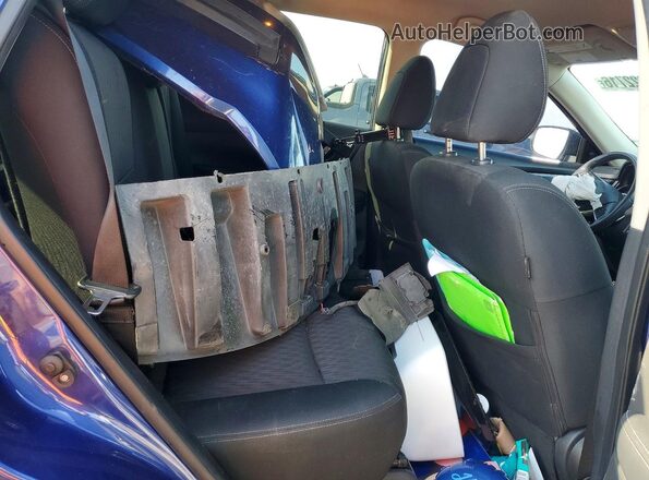 KNMAT2MT3LP501472 2020 NISSAN ROGUE Blue Rear interior view