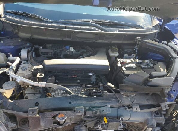 KNMAT2MT3LP501472 2020 NISSAN ROGUE Blue Engine compartment view