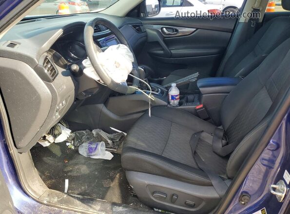 KNMAT2MT3LP501472 2020 NISSAN ROGUE Blue Front interior view