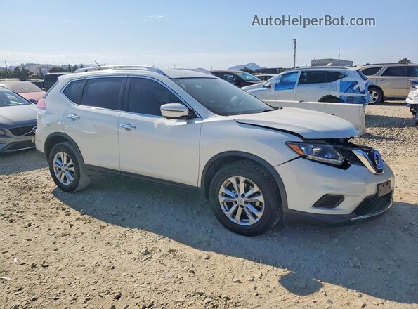 KNMAT2MT4GP601599 2016 NISSAN ROGUE White Delantero derecho