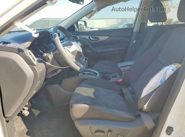 KNMAT2MT4GP601599 2016 NISSAN ROGUE White Vista interior delantera