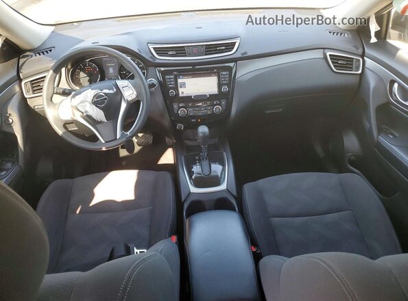 KNMAT2MT4GP601599 2016 NISSAN ROGUE White Vista del salpicadero