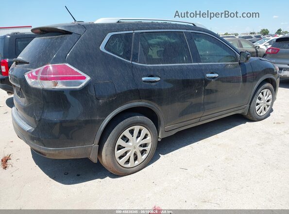 KNMAT2MT4GP637356 2016 NISSAN ROGUE Black Rear right