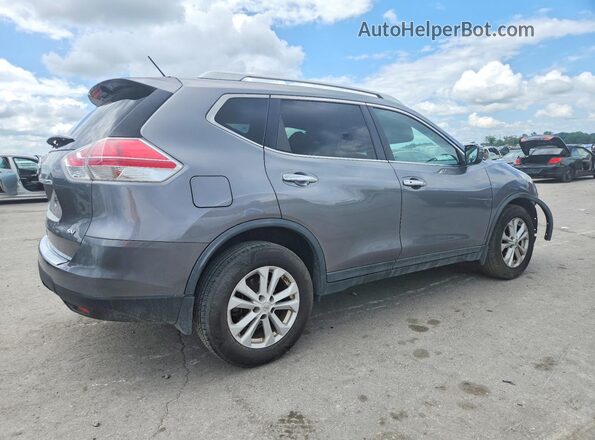 KNMAT2MT4GP651340 2016 NISSAN ROGUE Charcoal Rear right