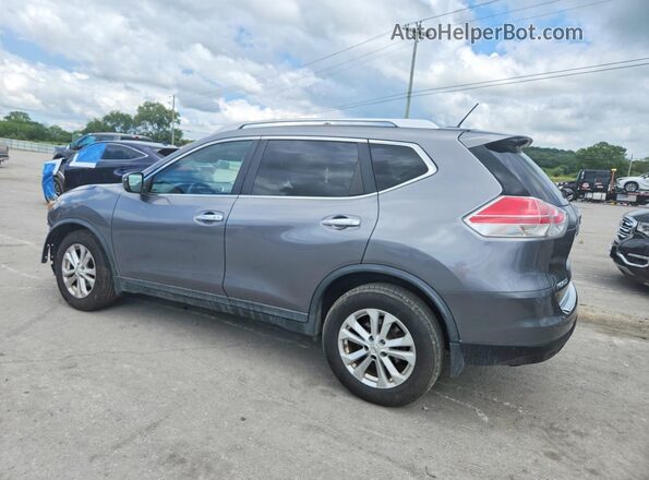 KNMAT2MT4GP651340 2016 NISSAN ROGUE Charcoal Rear left