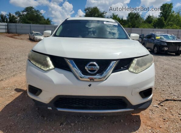 KNMAT2MT4GP655811 2016 NISSAN ROGUE White Widok z przodu