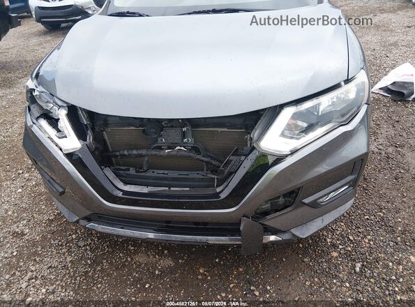 KNMAT2MT4HP572932 2017 NISSAN ROGUE Gray Widok z przodu