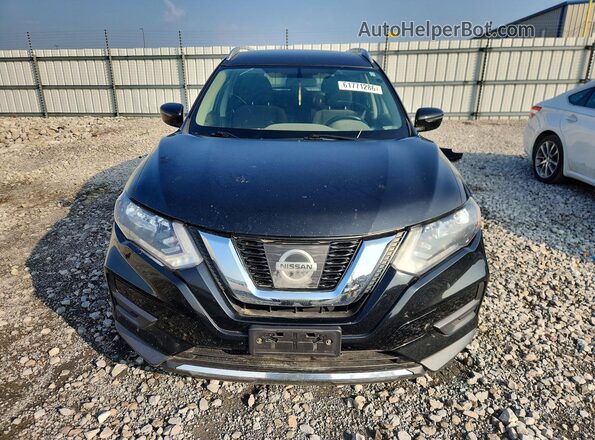 KNMAT2MT4HP590136 2017 NISSAN ROGUE Black Դիմացի տեսք