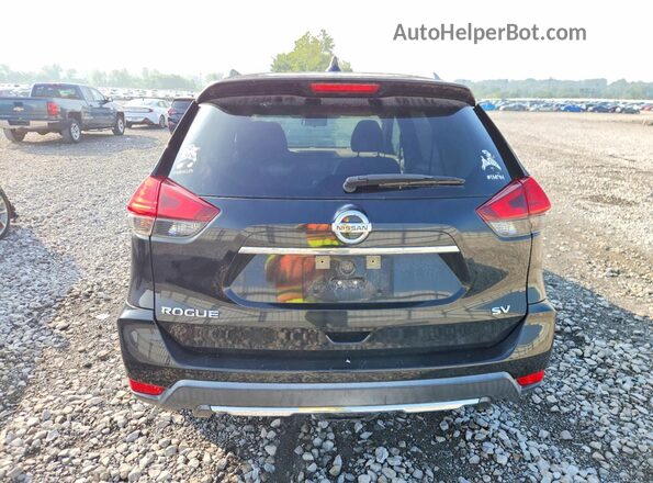KNMAT2MT4HP590136 2017 NISSAN ROGUE Black Հետևի տեսք