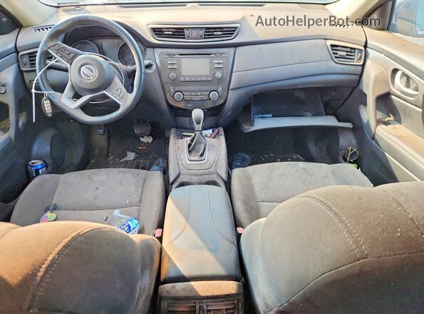 KNMAT2MT4HP590136 2017 NISSAN ROGUE Black Առջևի վահանակի տեսք