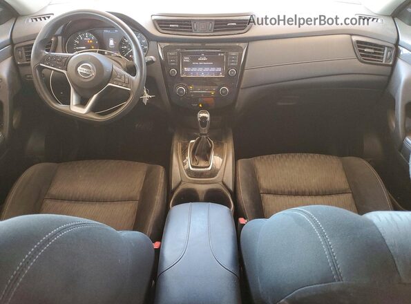 KNMAT2MT4JP501753 2018 NISSAN ROGUE Silver Առջևի վահանակի տեսք