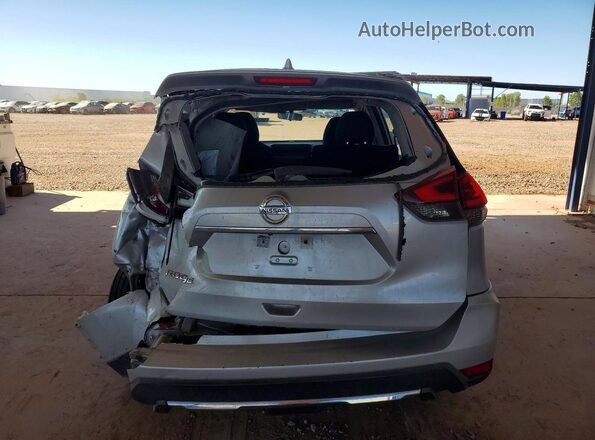 KNMAT2MT4JP501753 2018 NISSAN ROGUE Silver Հետևի տեսք
