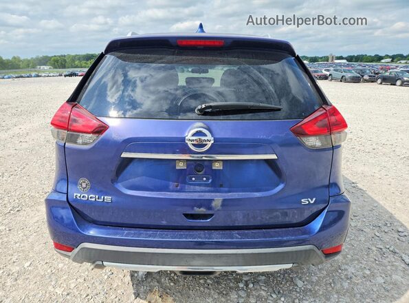 KNMAT2MT4JP507794 2018 NISSAN ROGUE Синий Вид сзади