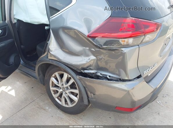 KNMAT2MT4JP519587 2018 NISSAN ROGUE Gray წინა ხედი