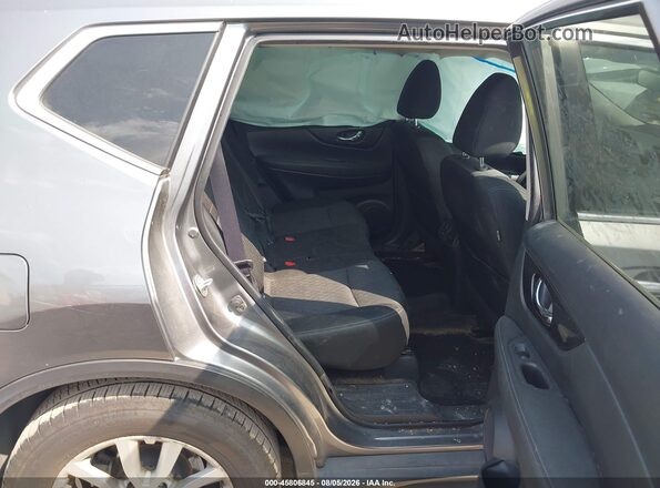 KNMAT2MT4JP519587 2018 NISSAN ROGUE Gray VIN კოდის სტიკერის ხედი