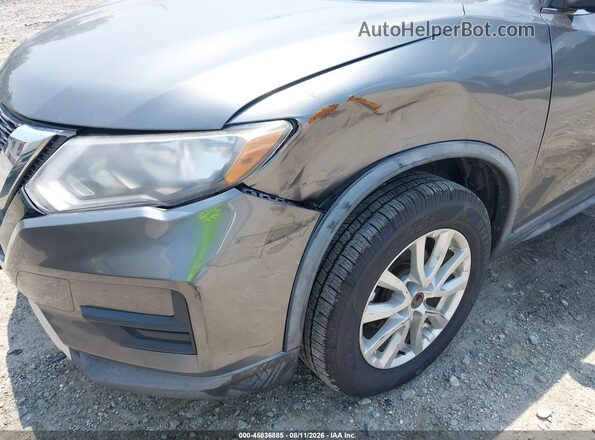 KNMAT2MT4JP523557 2018 NISSAN ROGUE Gray Widok z przodu