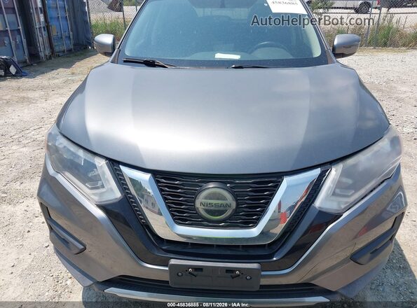 KNMAT2MT4JP523557 2018 NISSAN ROGUE Gray Widok zestawu wskaźników