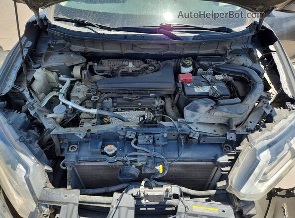 KNMAT2MT4JP536793 2018 NISSAN ROGUE Silver Շարժիչի բաժամունքի տեսք