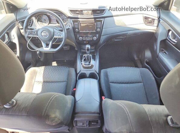 KNMAT2MT4KP526296 2019 NISSAN ROGUE Silver Առջևի վահանակի տեսք