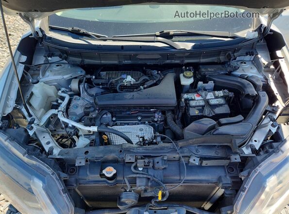 KNMAT2MT4KP526296 2019 NISSAN ROGUE Silver Շարժիչի բաժամունքի տեսք