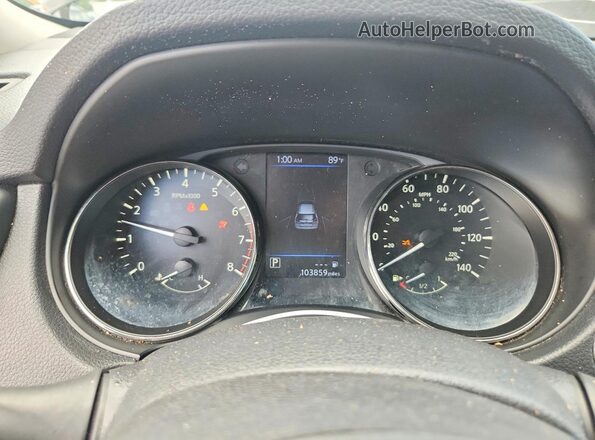 KNMAT2MT4KP549738 2019 NISSAN ROGUE Black Вид щитка приладів