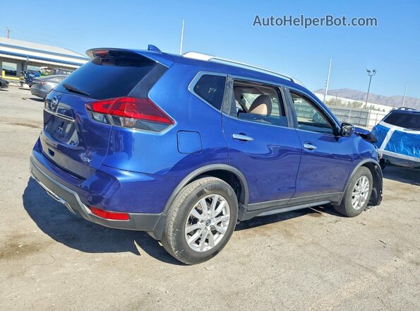 KNMAT2MT4KP552784 2019 NISSAN ROGUE Blue Հետևի աջ