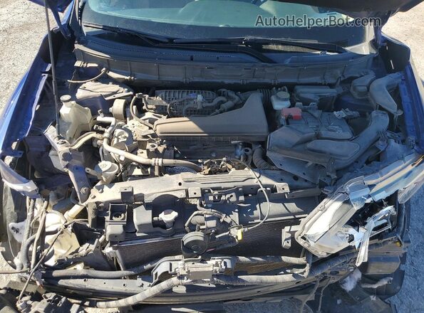 KNMAT2MT4KP552784 2019 NISSAN ROGUE Blue Շարժիչի բաժամունքի տեսք