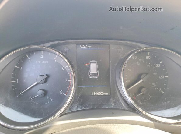 KNMAT2MT4KP552784 2019 NISSAN ROGUE Blue Սարքավորումների վահանակի տեսք