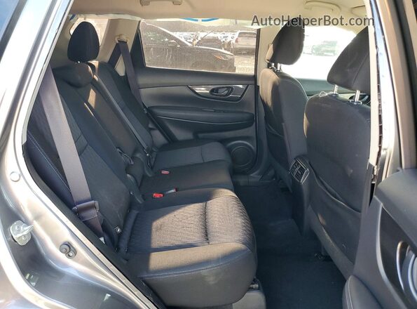 KNMAT2MT4KP555412 2019 NISSAN ROGUE Серый Вид задней части салона
