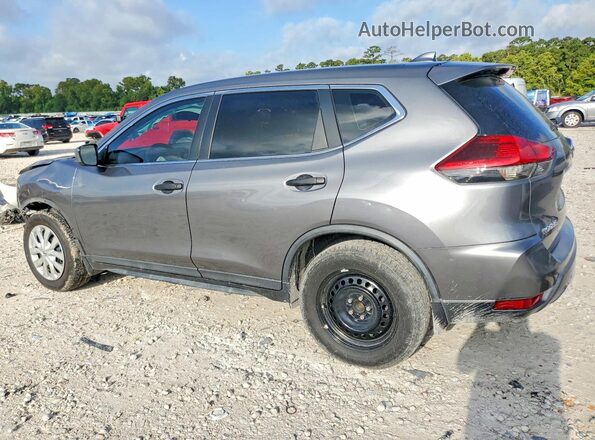 KNMAT2MT4KP555412 2019 NISSAN ROGUE Серый Задняя левая четверть