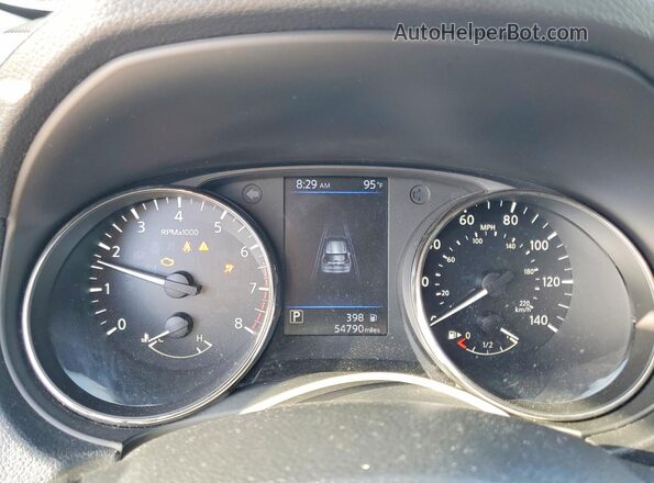 KNMAT2MT4KP555412 2019 NISSAN ROGUE Серый Вид щитка приборов