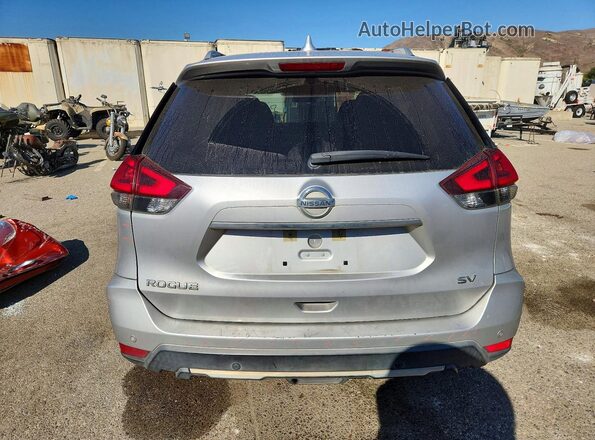 KNMAT2MT4LP540488 2020 NISSAN ROGUE Silver უკანა სალონის ხედი