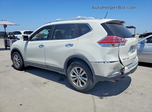 KNMAT2MT5GP610036 2016 NISSAN ROGUE White Задня ліва чверть