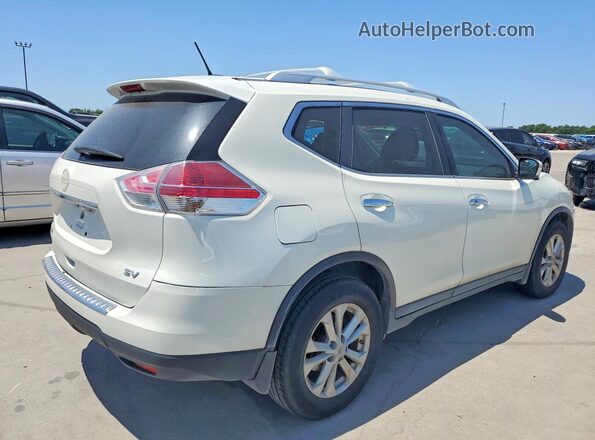 KNMAT2MT5GP610036 2016 NISSAN ROGUE White Задня права чверть