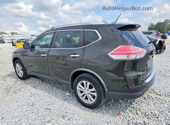 KNMAT2MT5GP668518 2016 NISSAN ROGUE Black Rear left