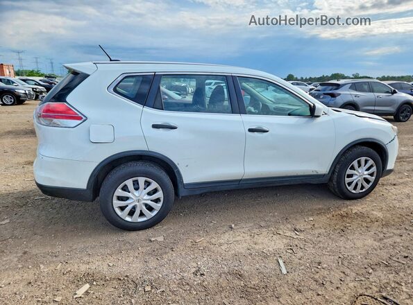 KNMAT2MT5GP706359 2016 NISSAN ROGUE White Rear right